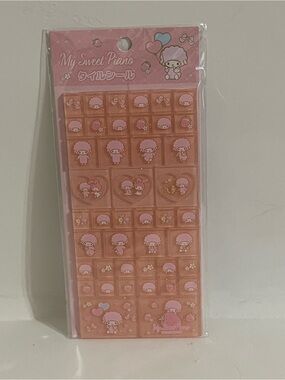 My Sweet Piano Tile Sticker Sheet